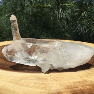 Brazilian Clear Quartz Cluster (Measures 6inX2in)